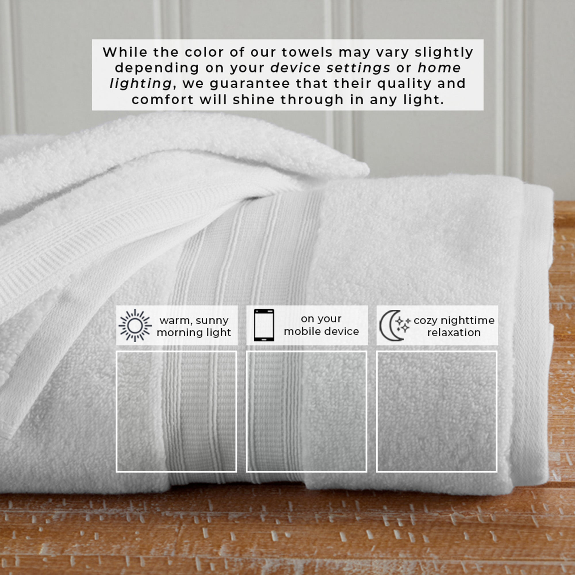 Cotton Premium Bath Towel Set - Chiara Collection