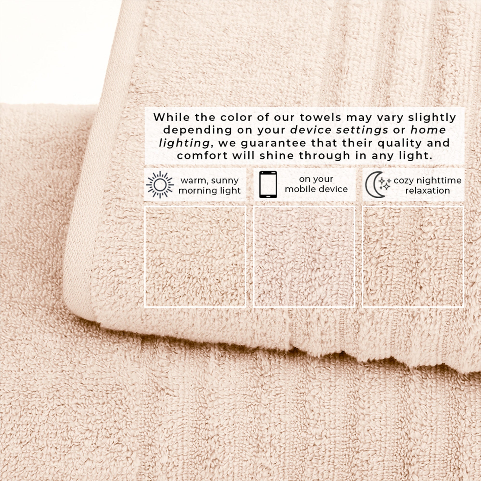 Combed Cotton Bath Towel Set - Karina Collection