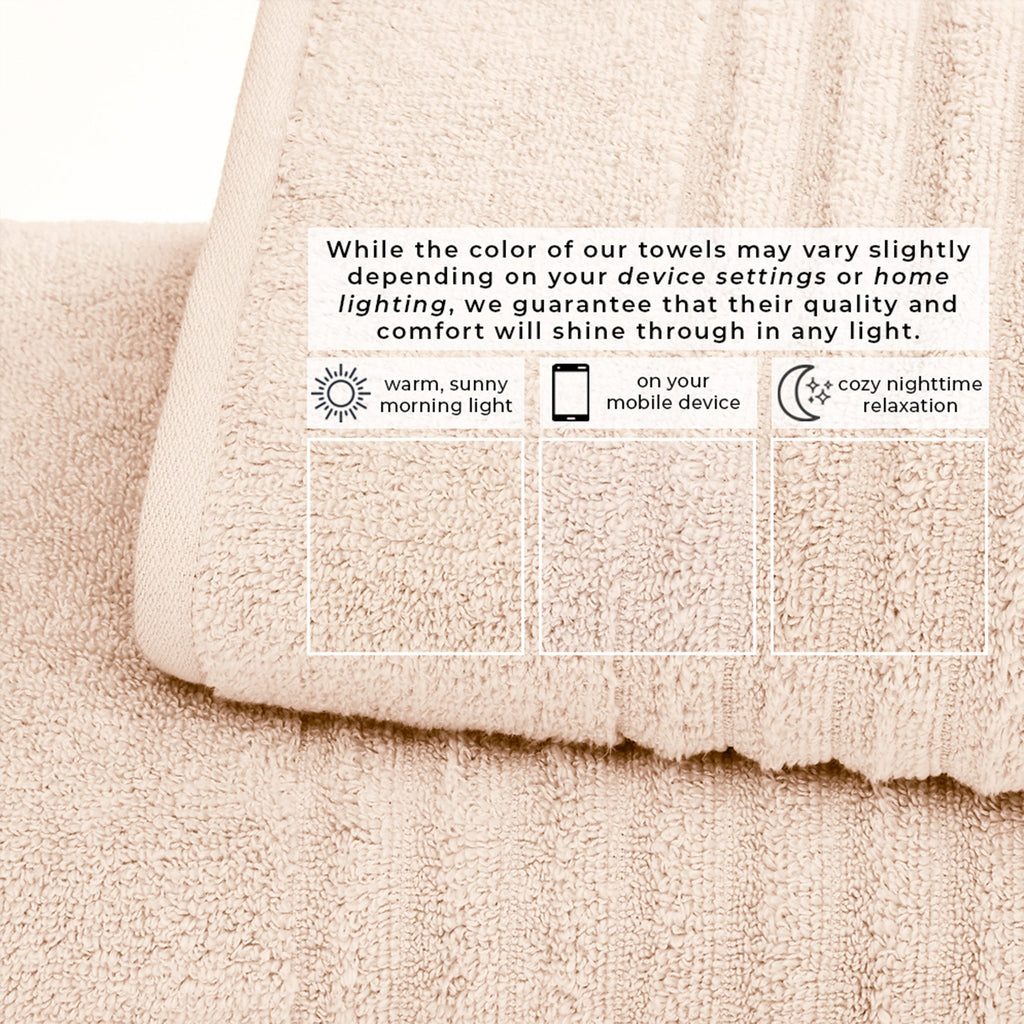 Combed Cotton Bath Towel Set - Karina Collection