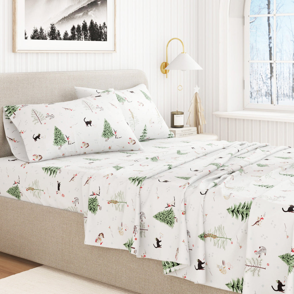 Turkish Cotton Flannel Sheet Sets - Boulder Collection