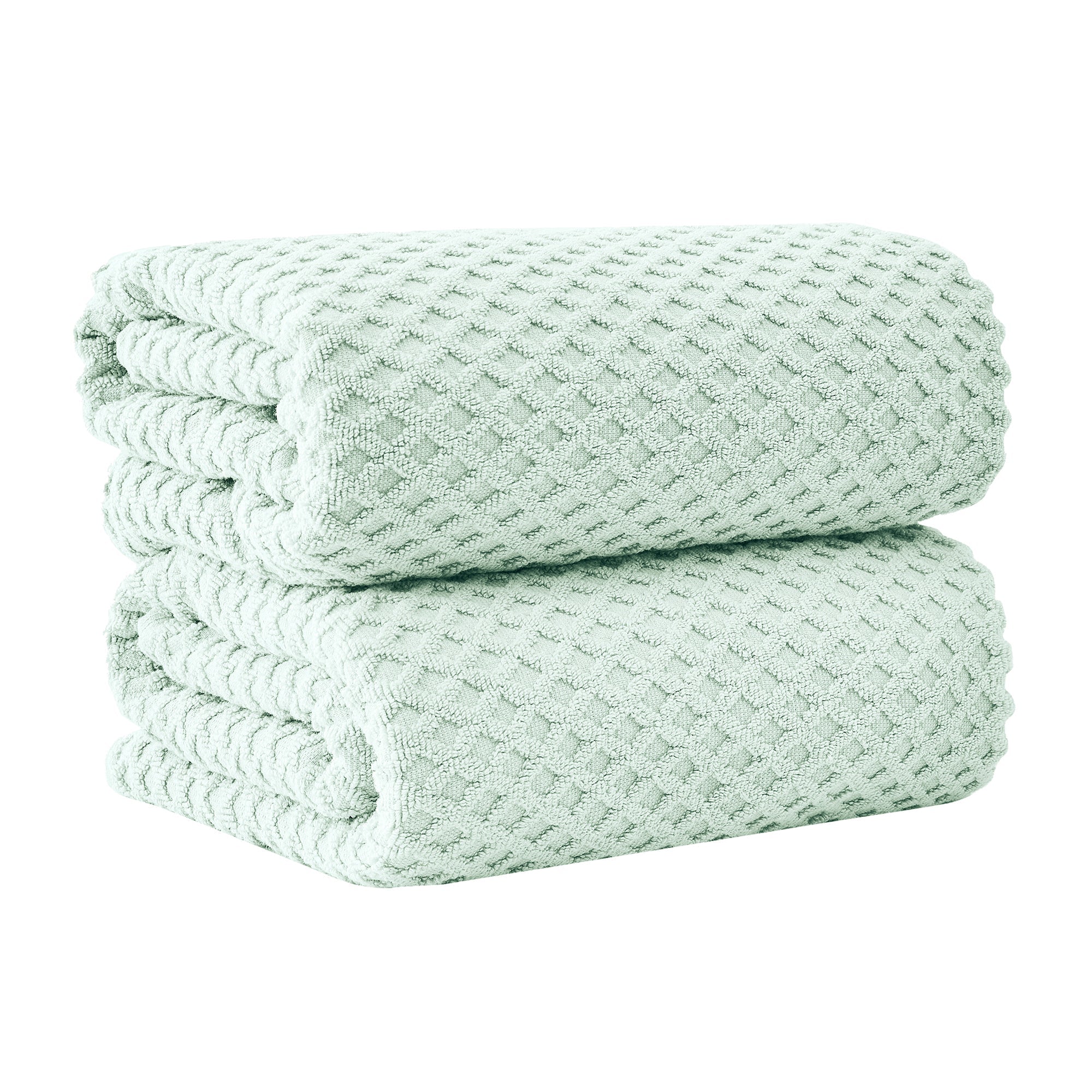 Cotton Diamond Bath Towel Set - Grayson Collection