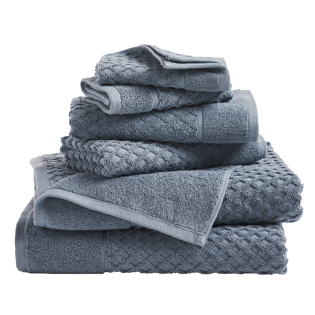 Cotton Diamond Bath Towel Set - Grayson Collection