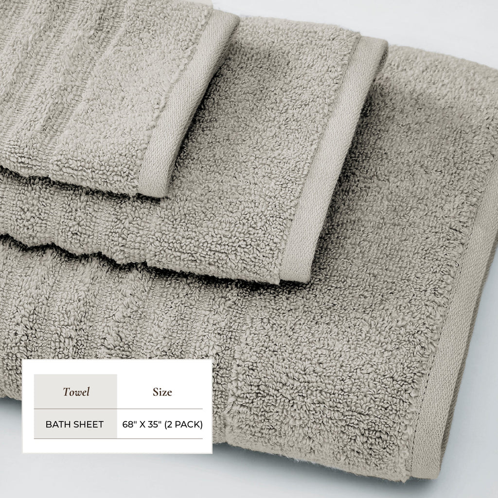 Combed Cotton Bath Towel Set - Karina Collection