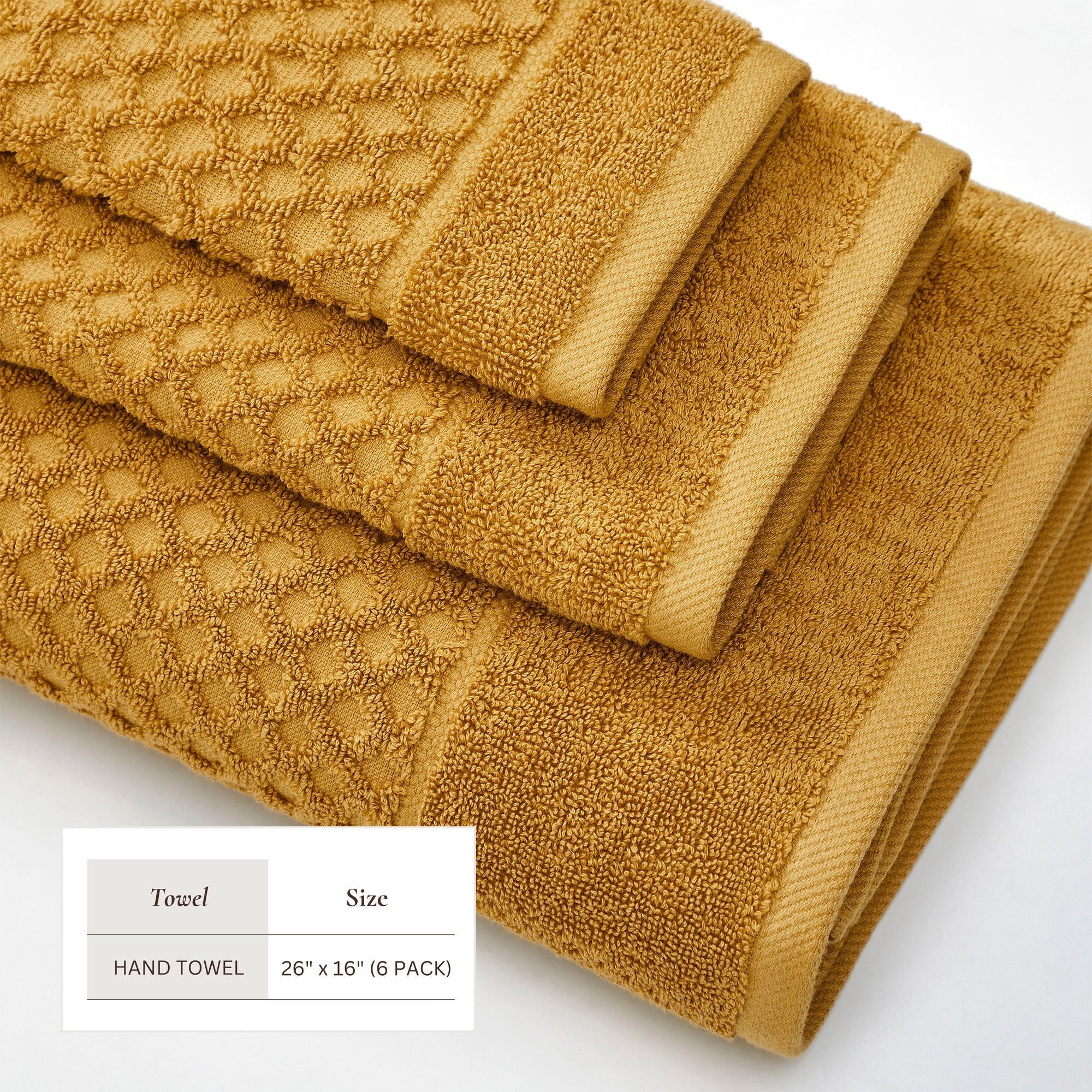 Cotton Diamond Bath Towel Set - Grayson Collection