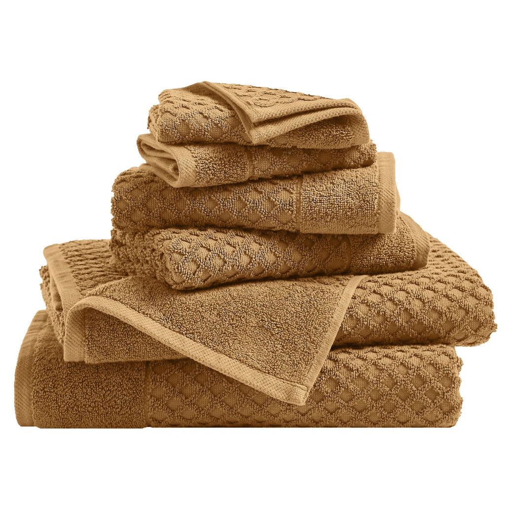 Cotton Diamond Bath Towel Set - Grayson Collection