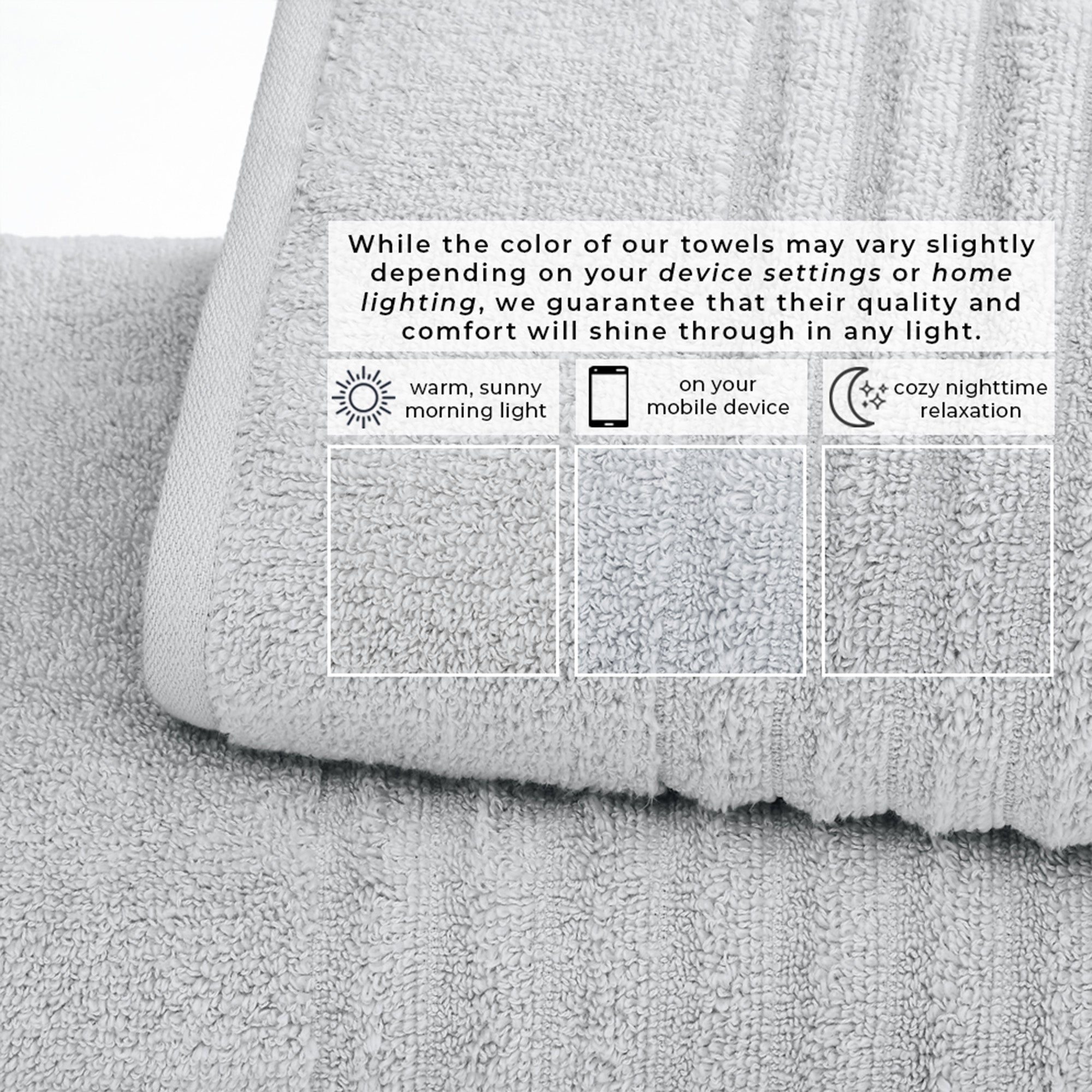 Combed Cotton Bath Towel Set - Karina Collection