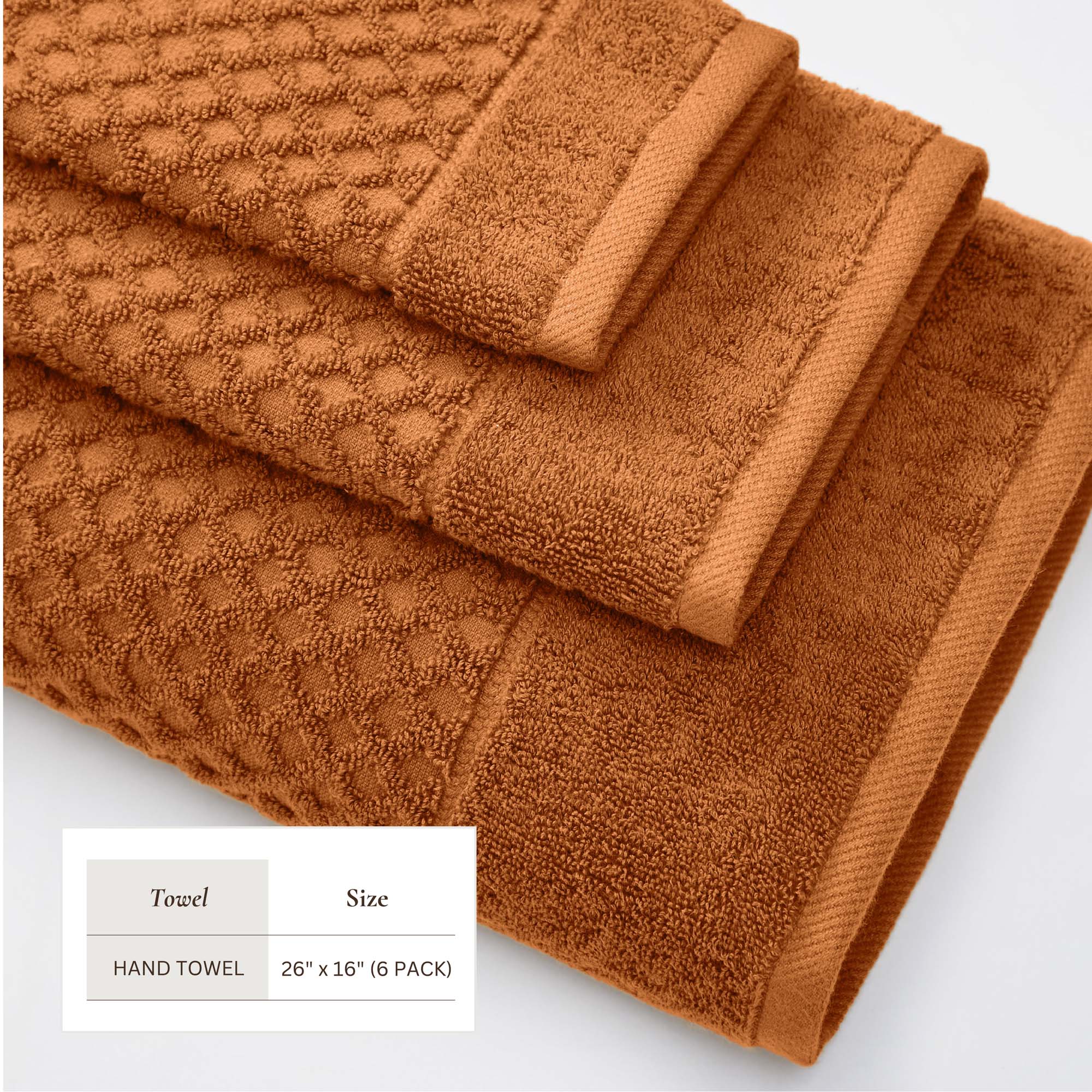 Cotton Diamond Bath Towel Set - Grayson Collection