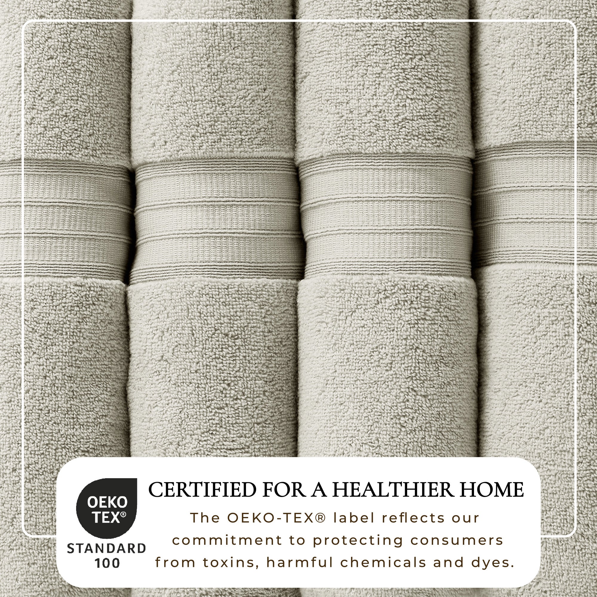 Cotton Premium Bath Towel Set - Chiara Collection