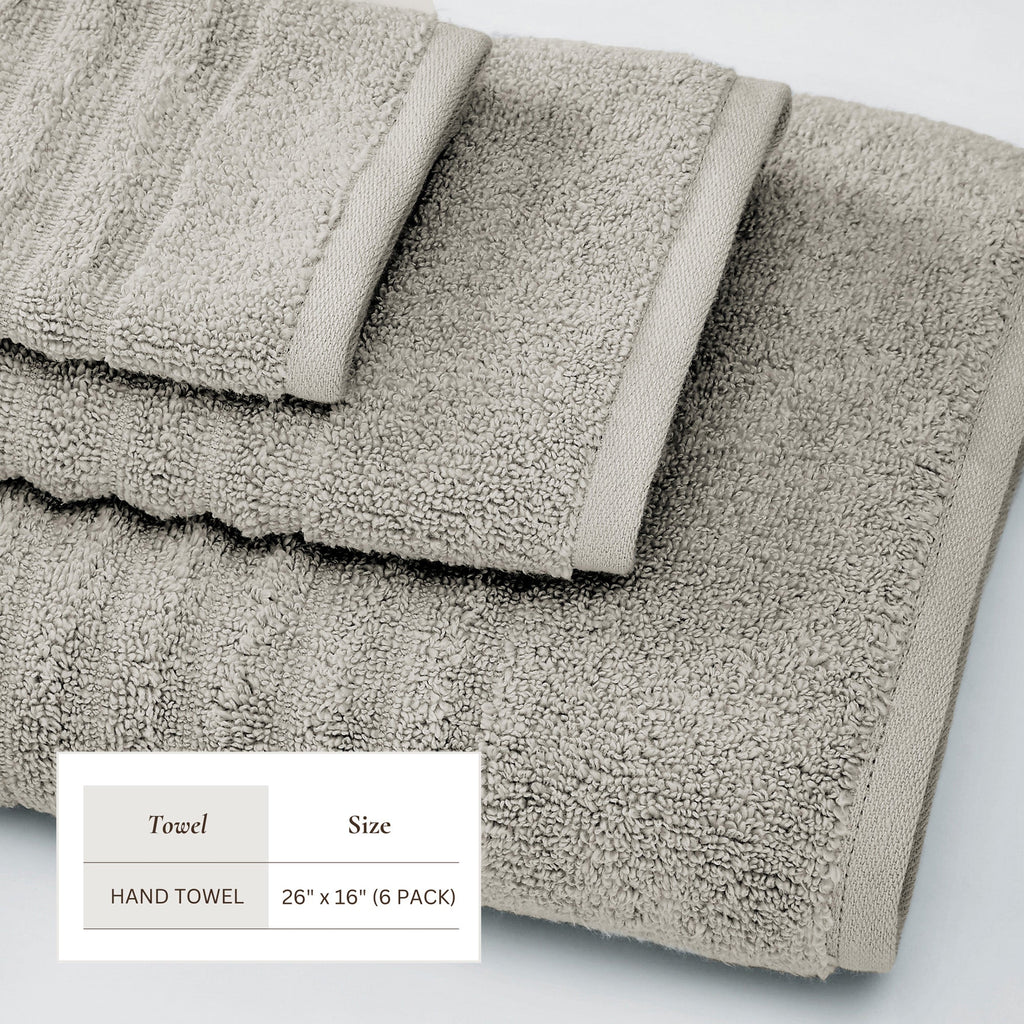 Combed Cotton Bath Towel Set - Karina Collection