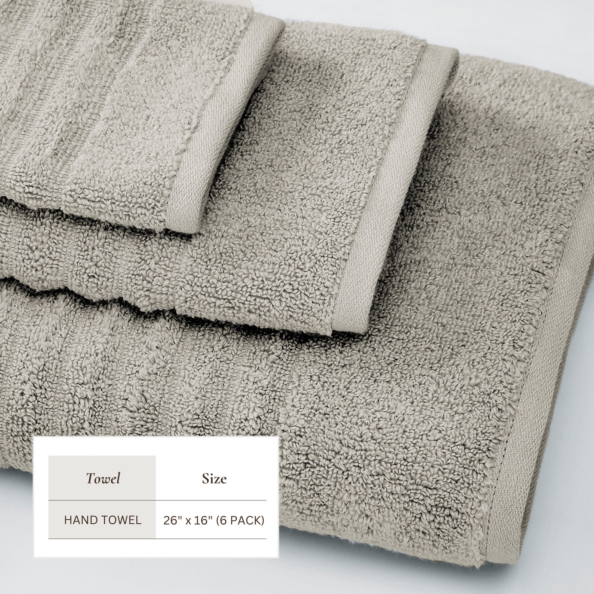Combed Cotton Bath Towel Set - Karina Collection