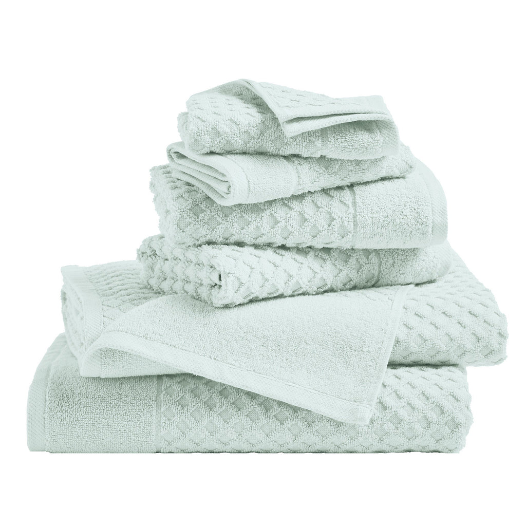 Cotton Diamond Bath Towel Set - Grayson Collection