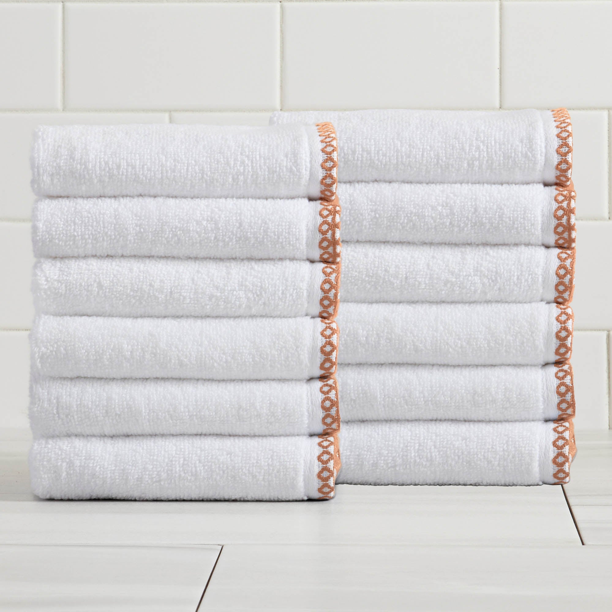 Cotton Border-Stitched Set - Valery Collection