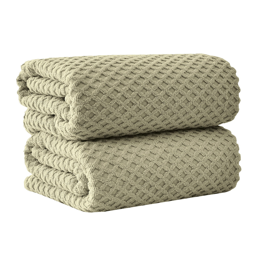 Cotton Diamond Bath Towel Set - Grayson Collection