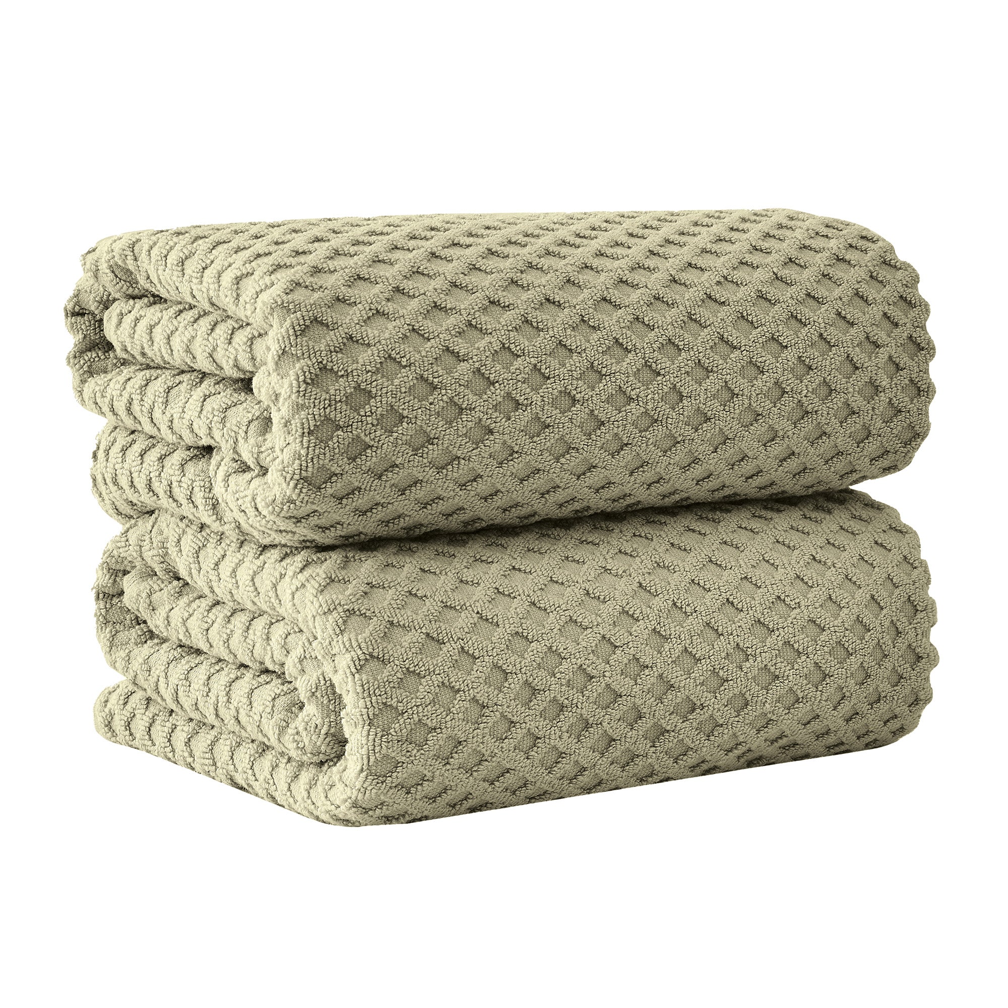 Cotton Diamond Bath Towel Set - Grayson Collection