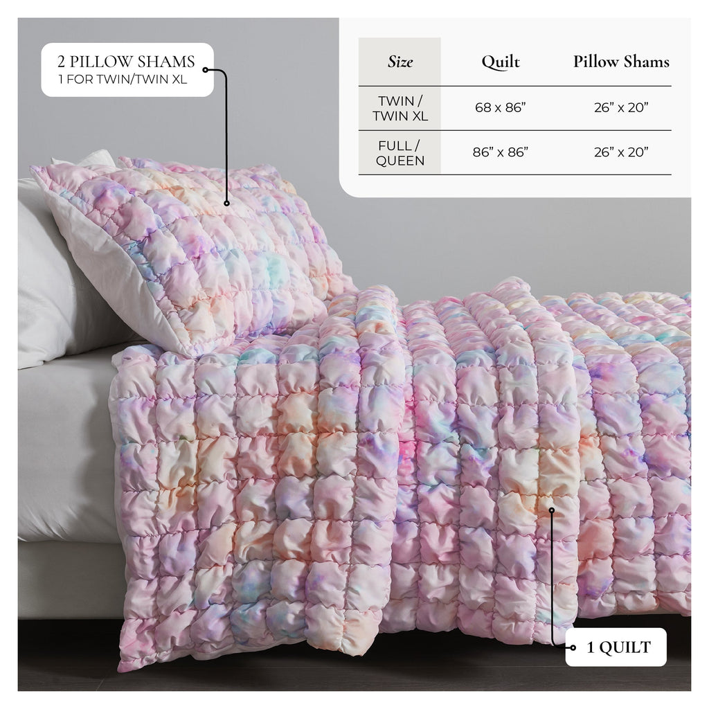Puff Marshmallow Quilt Set - Marshmallow Collection