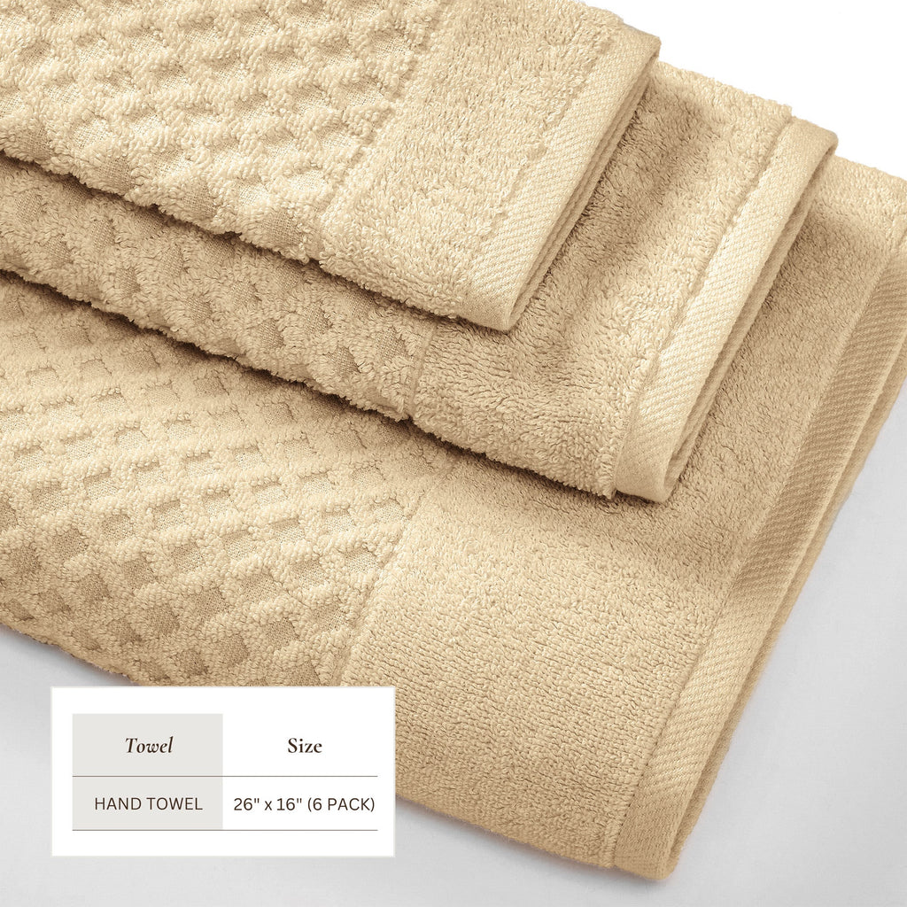 Cotton Diamond Bath Towel Set - Grayson Collection