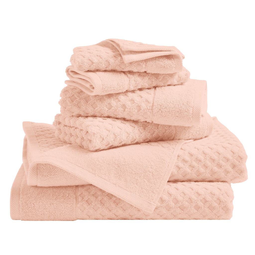 Cotton Diamond Bath Towel Set - Grayson Collection