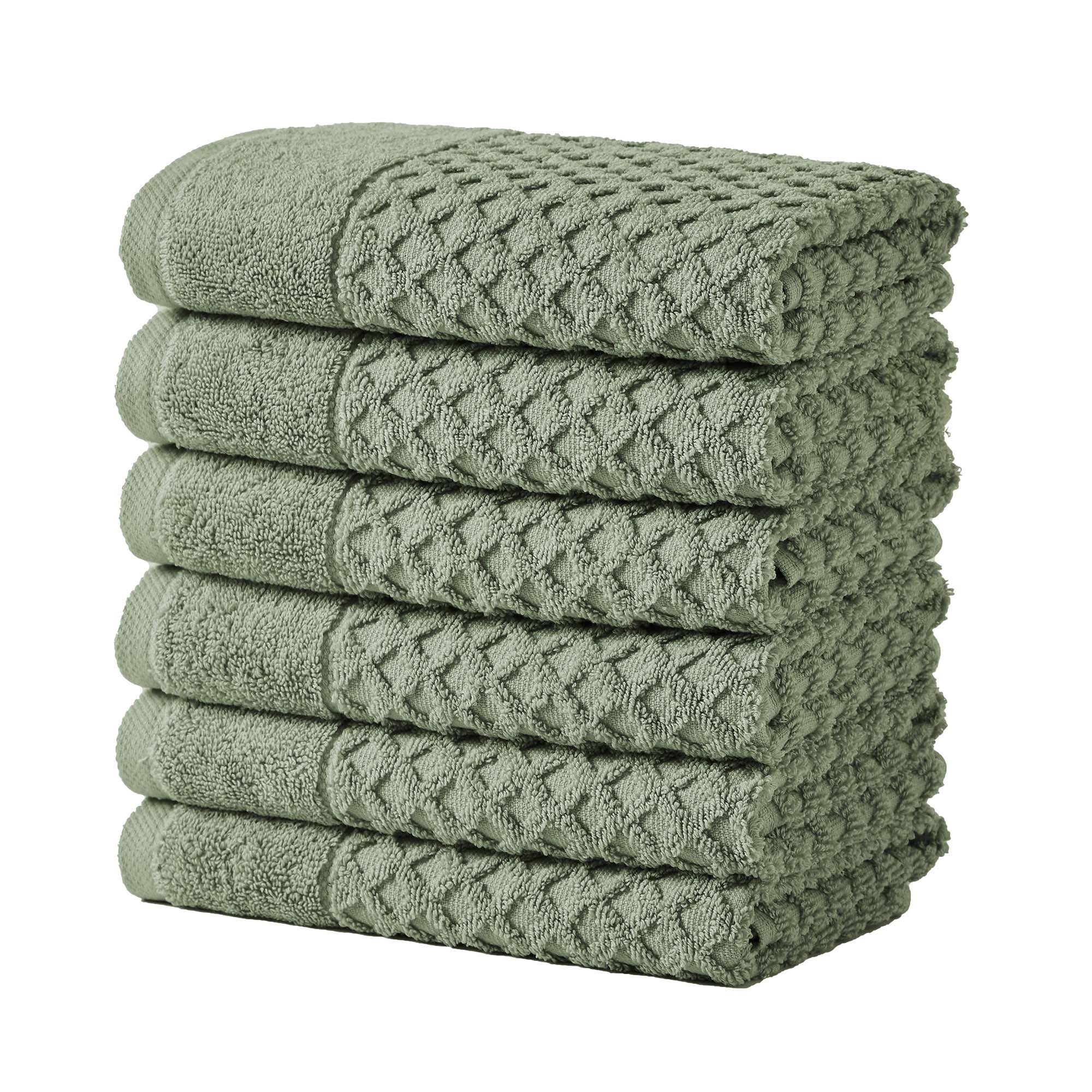 Cotton Diamond Bath Towel Set - Grayson Collection