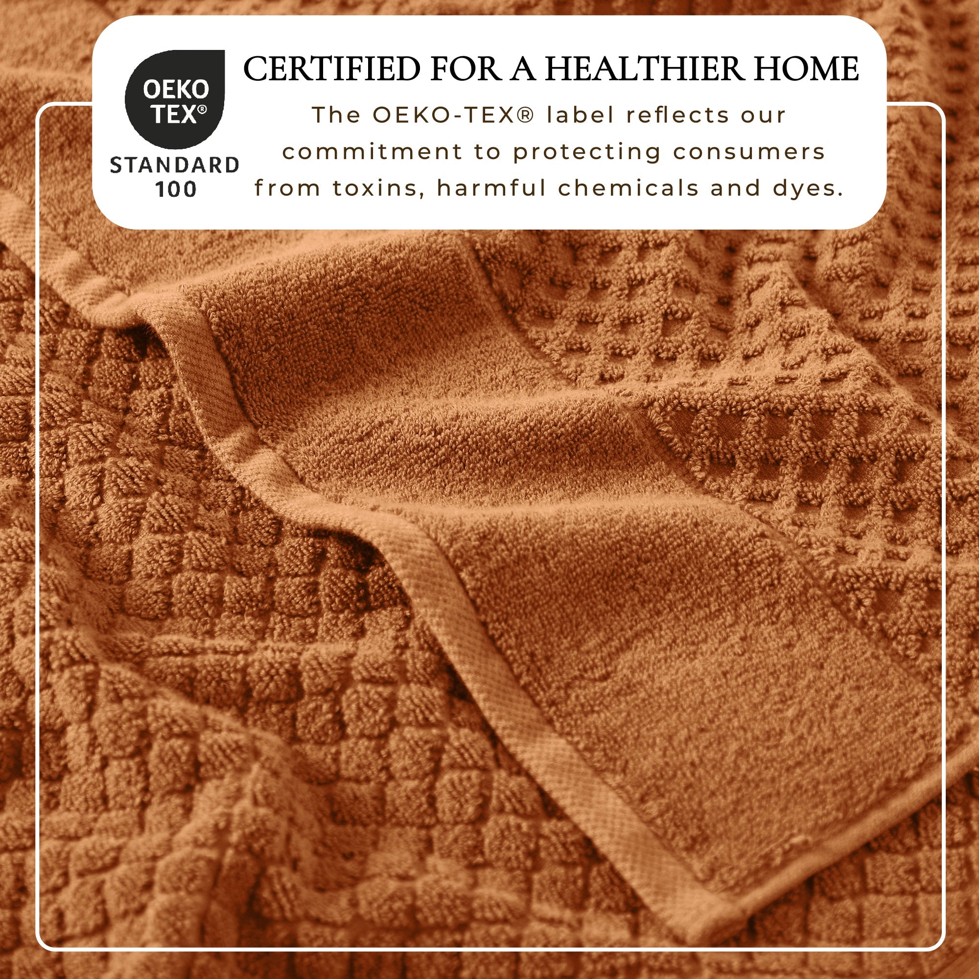 Cotton Diamond Bath Towel Set - Grayson Collection