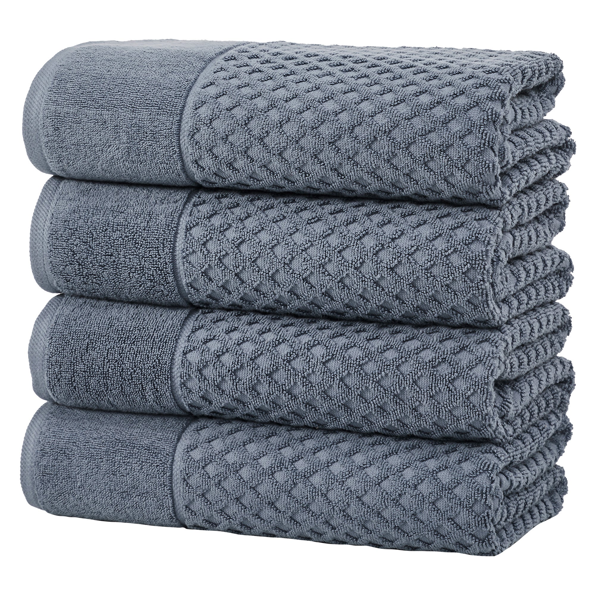 Cotton Diamond Bath Towel Set - Grayson Collection