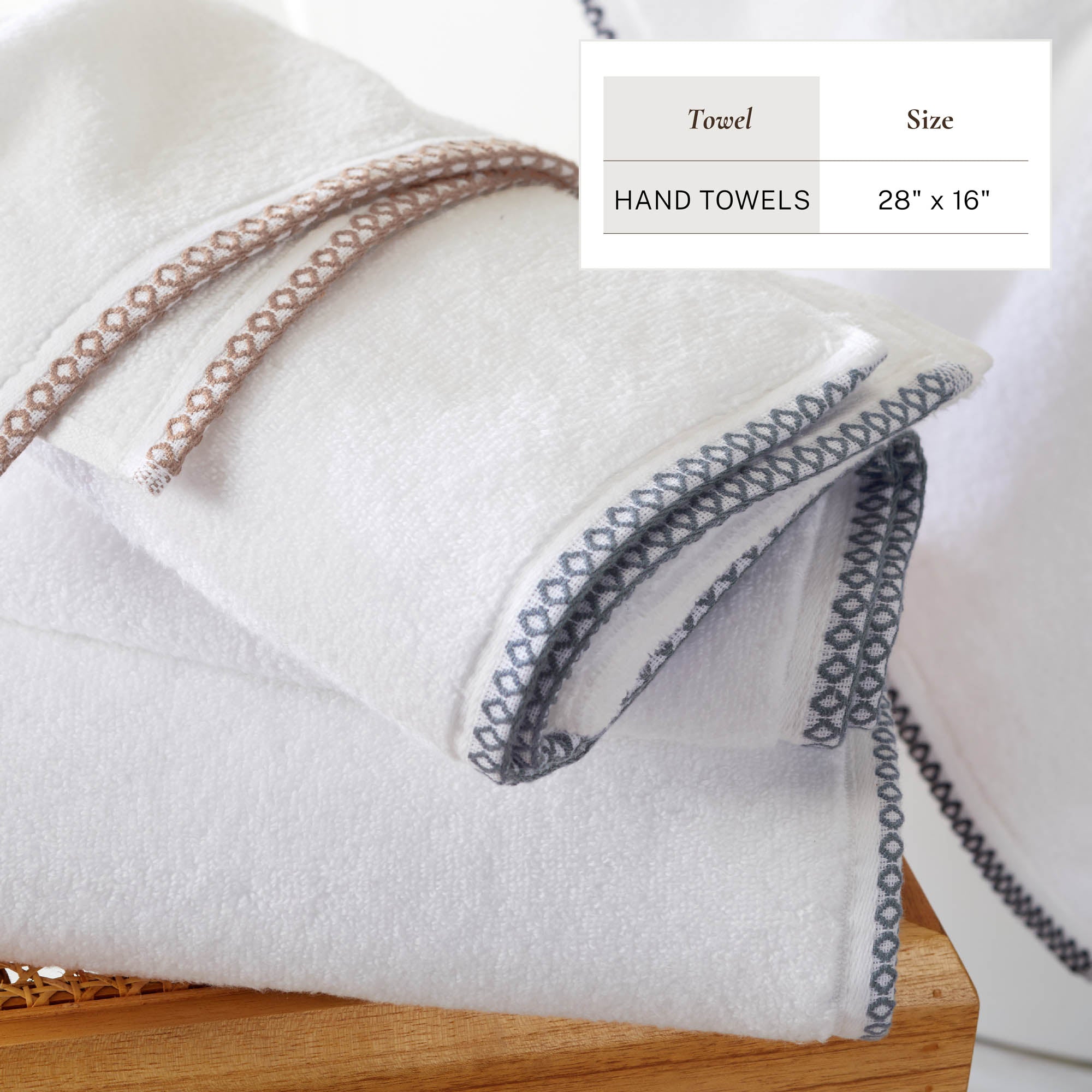 Cotton Border-Stitched Set - Valery Collection