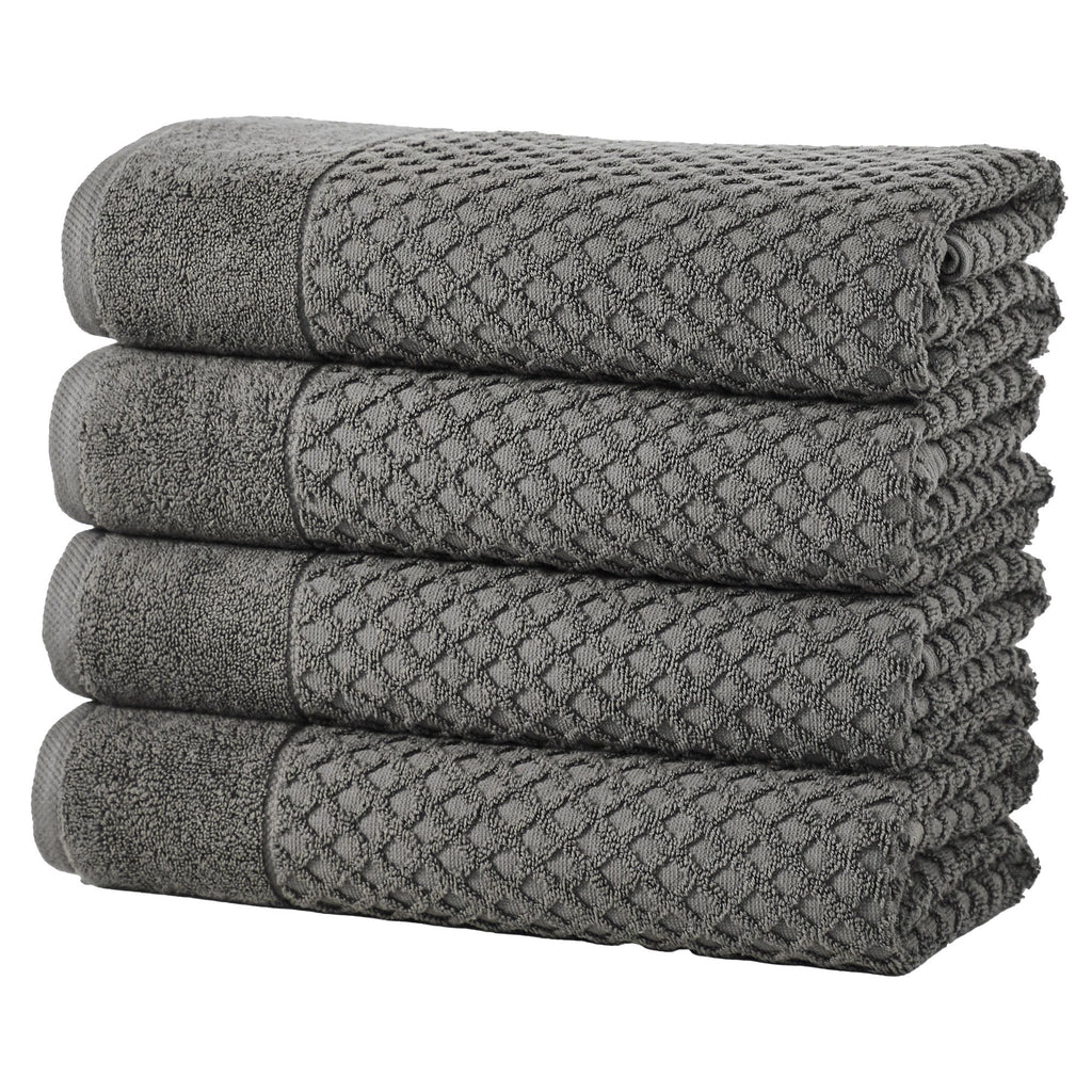 Cotton Diamond Bath Towel Set - Grayson Collection