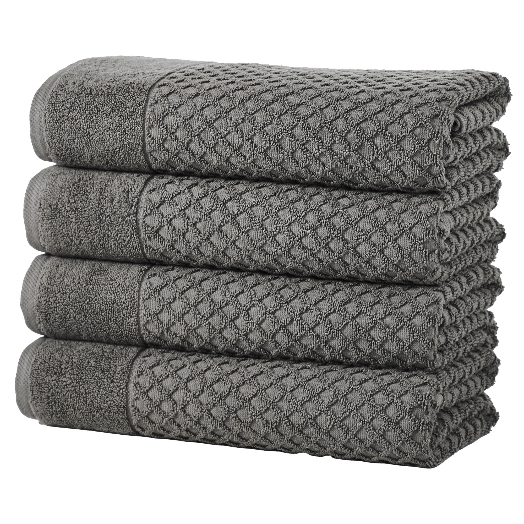 Cotton Diamond Bath Towel Set - Grayson Collection