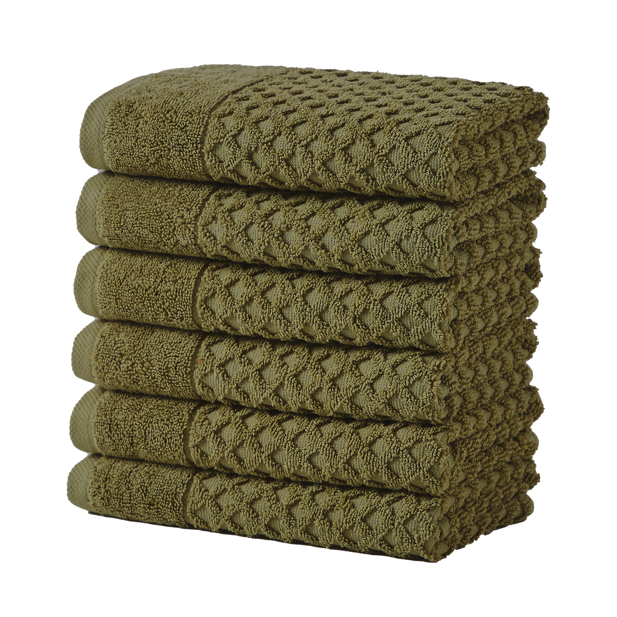 Cotton Diamond Bath Towel Set - Grayson Collection