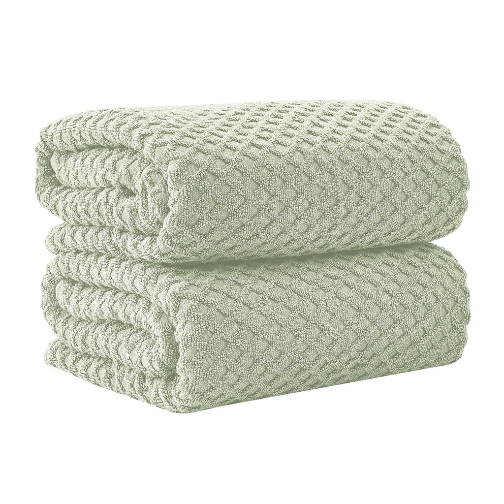 Cotton Diamond Bath Towel Set - Grayson Collection