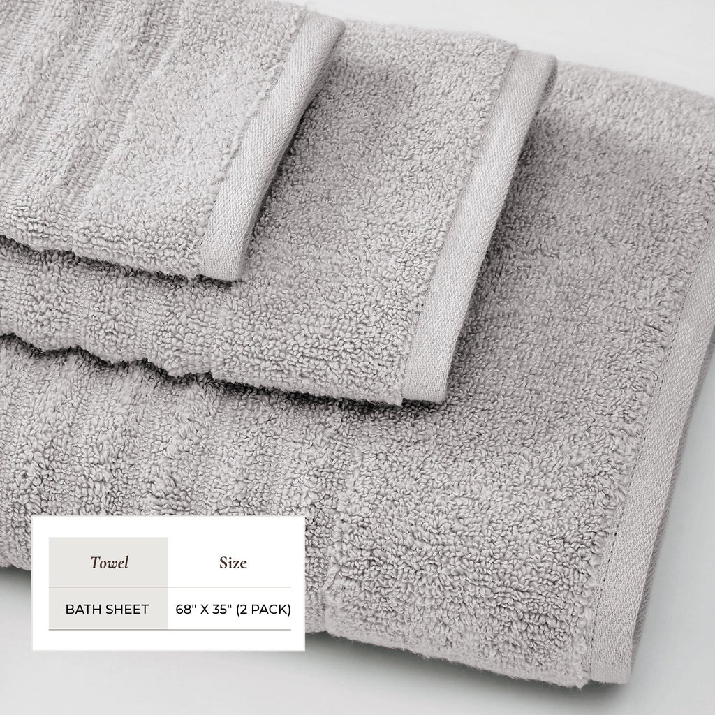 Combed Cotton Bath Towel Set - Karina Collection