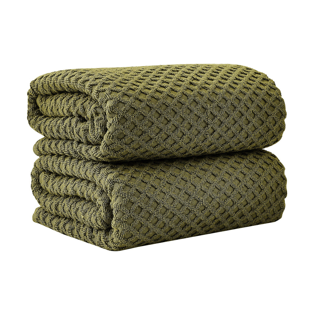 Cotton Diamond Bath Towel Set - Grayson Collection
