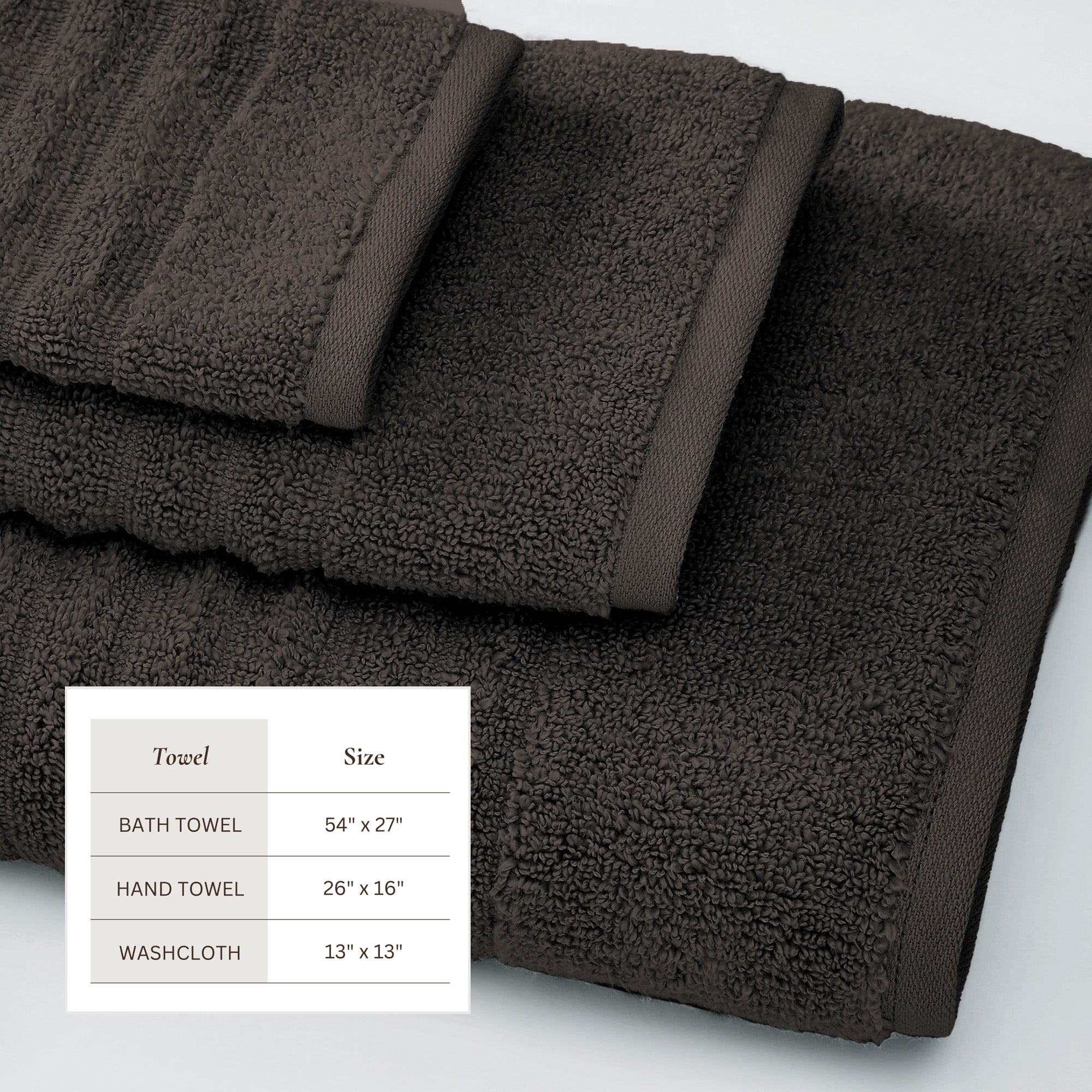 Combed Cotton Bath Towel Set - Karina Collection