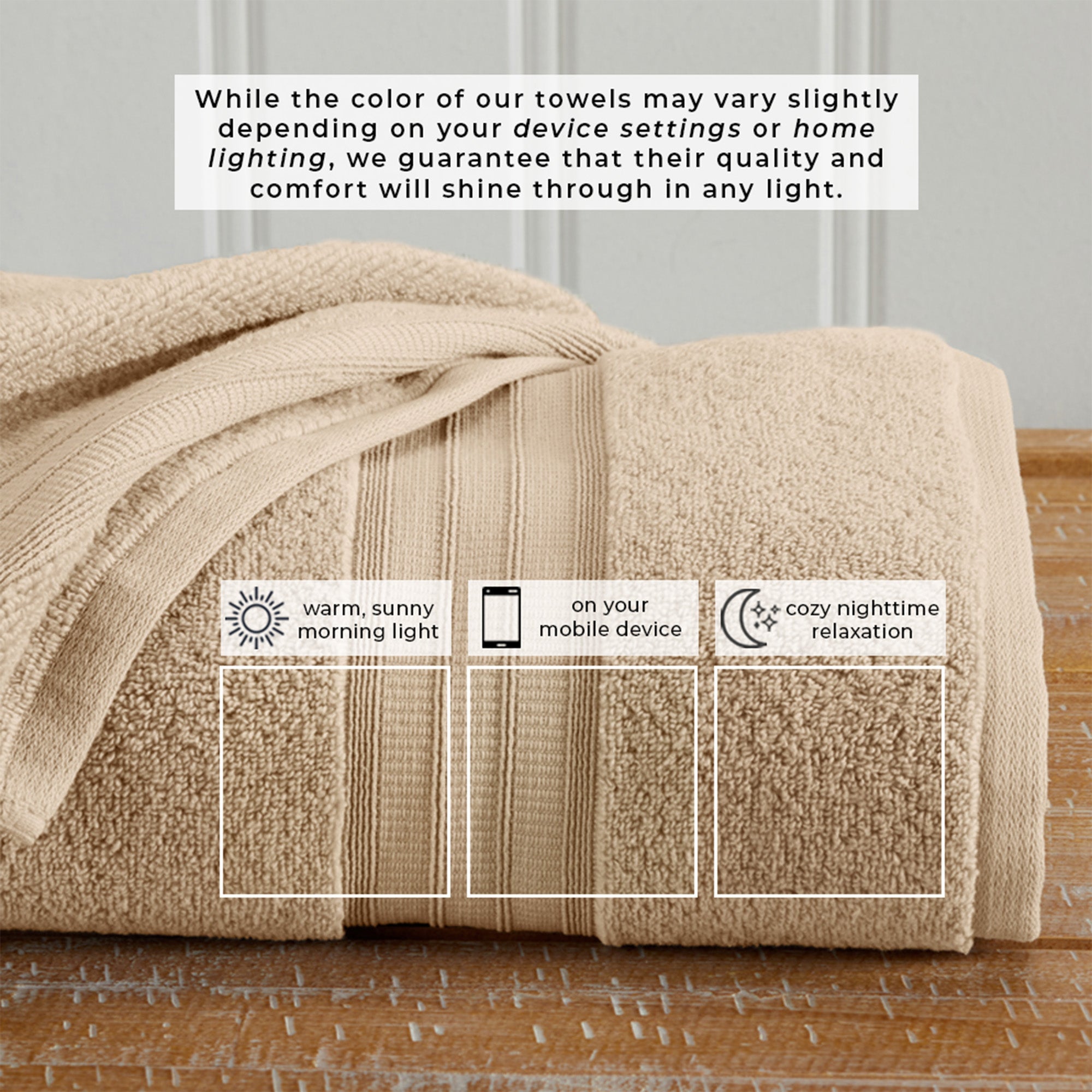Cotton Premium Bath Towel Set - Chiara Collection