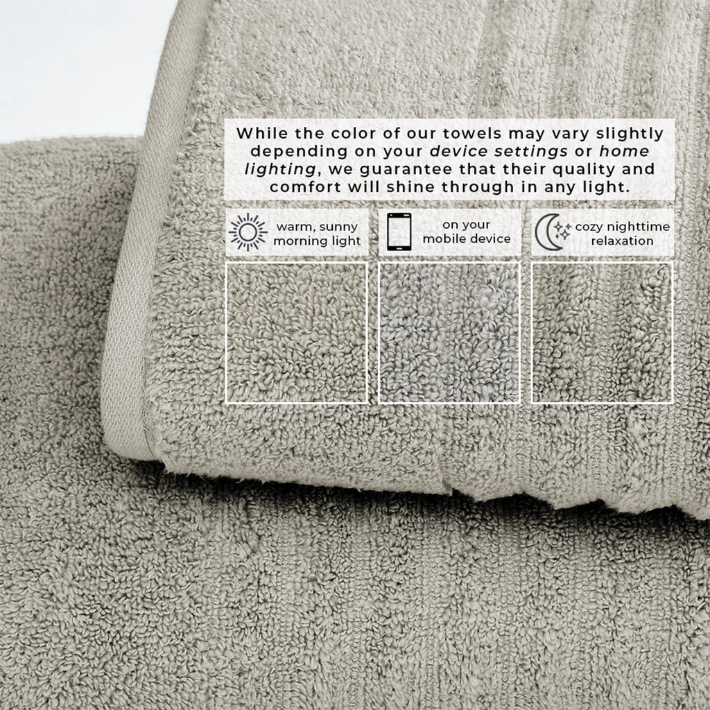 Combed Cotton Bath Towel Set - Karina Collection