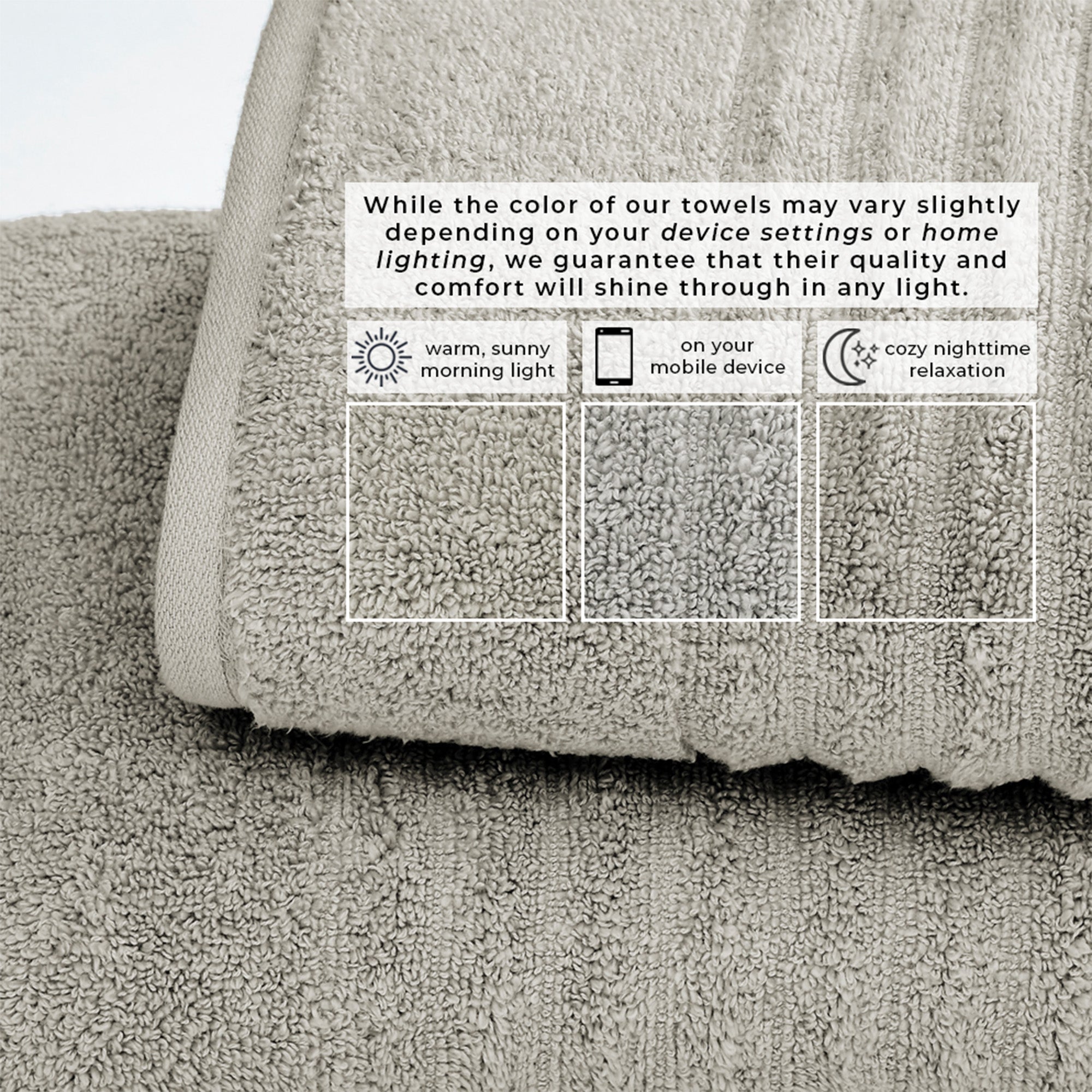 Combed Cotton Bath Towel Set - Karina Collection