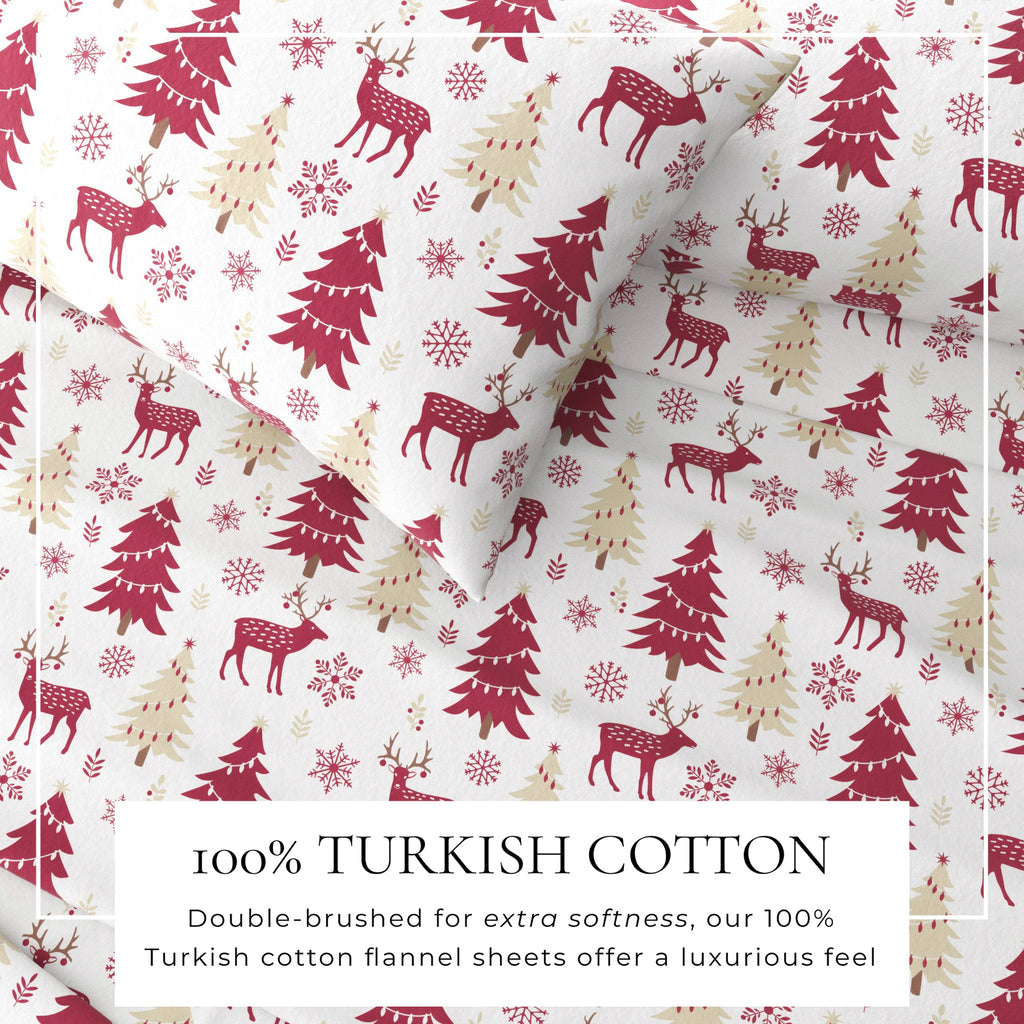 Turkish Cotton Flannel Sheet Sets - Boulder Collection