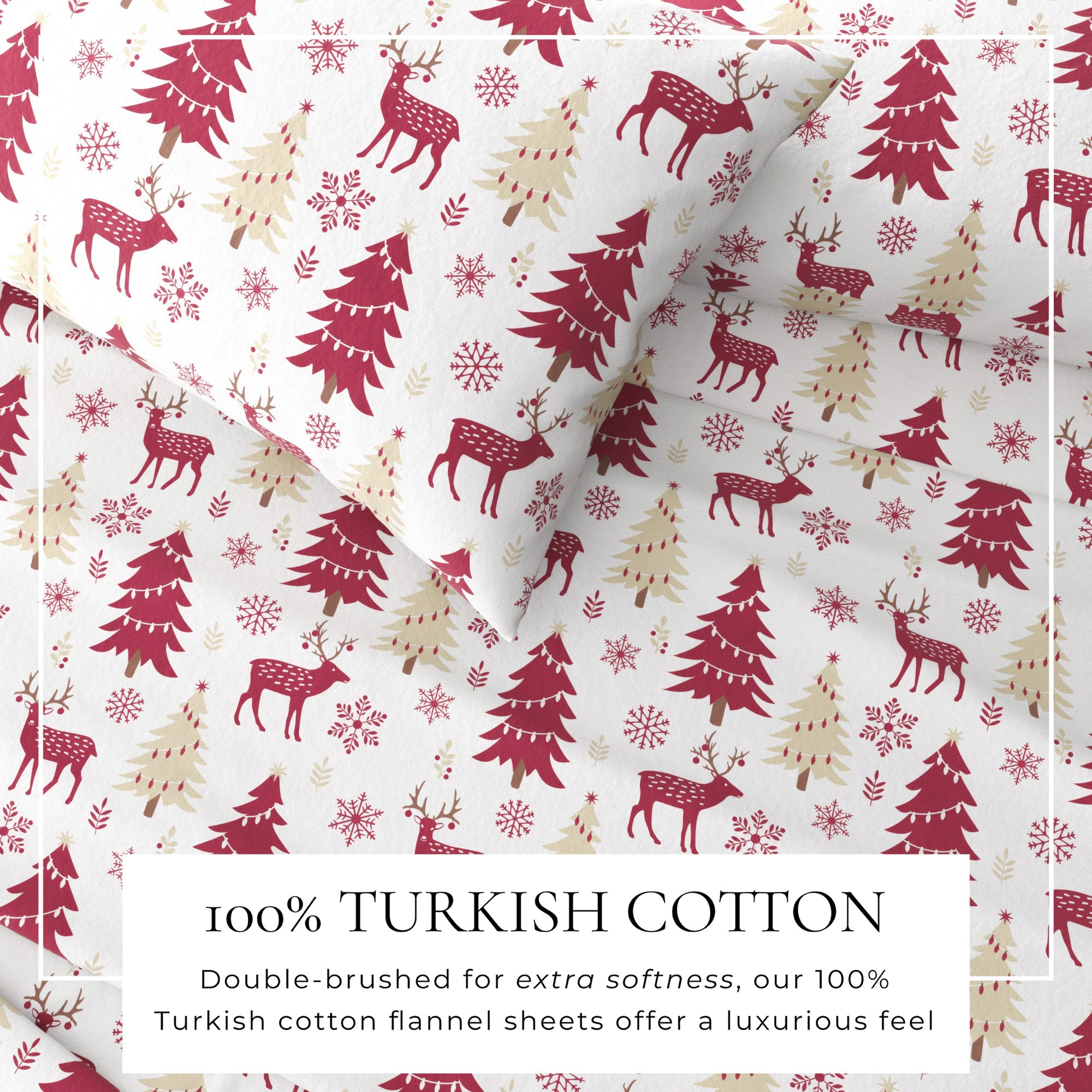 Turkish Cotton Flannel Sheet Sets - Boulder Collection